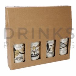 4 x 500ml Bottle Gift Box - DB10