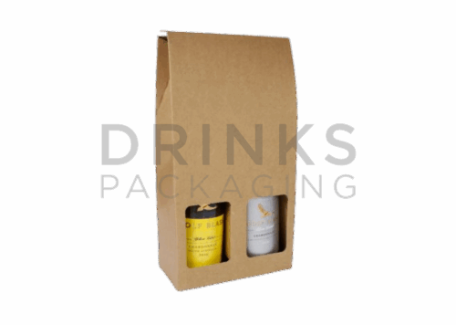 2 x 75cl Bottle Gift Box for Wine - DB102