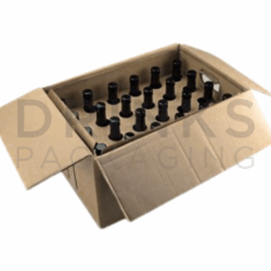 24 x 500ml Bottle & Can Shipping/Transit Box - DB123