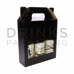 3 x 500ml Bottle Gift Pack Black - DB148BL