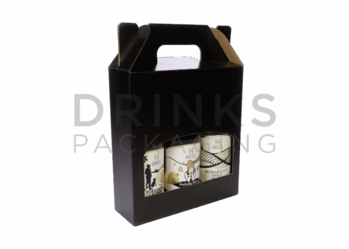 3 x 500ml Bottle Gift Pack Black - DB148BL