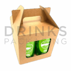 4 x 330ml Can Carrier Gift Boxes / DB167