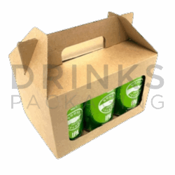 6 x 330ml Can Carrier Gift Boxes - DB168