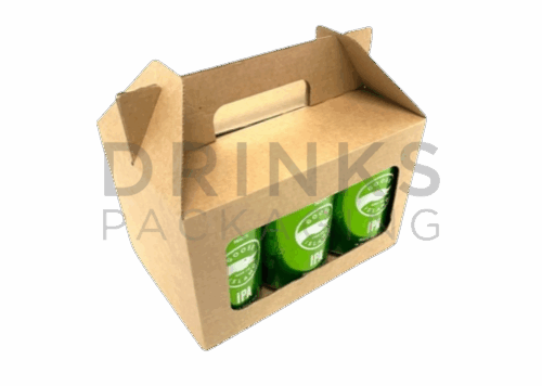 6 x 330ml Can Carrier Gift Boxes - DB168