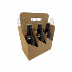 6 Bottle and Can - American Style Carrier - 500ml - DB83