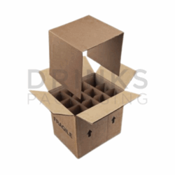 12 x 330ml Bottle Shipping / Carrier Box - DB97