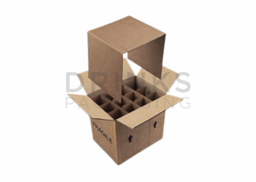 12 x 330ml Bottle Shipping / Carrier Box - DB97