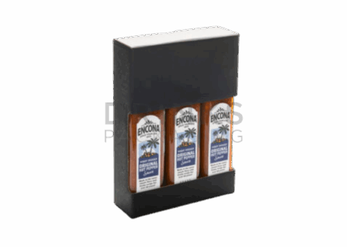 3 x 250ml Chilli Oil Balsamic Vinegar and Sauce Packaging - DB815BL