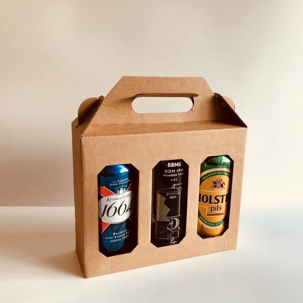 12 X 440ml Beer and Cider Can Shipping Box DB1244 Beer and cider can