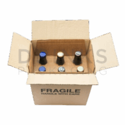 6 x 500ml Bottle Carrier Box - DB169