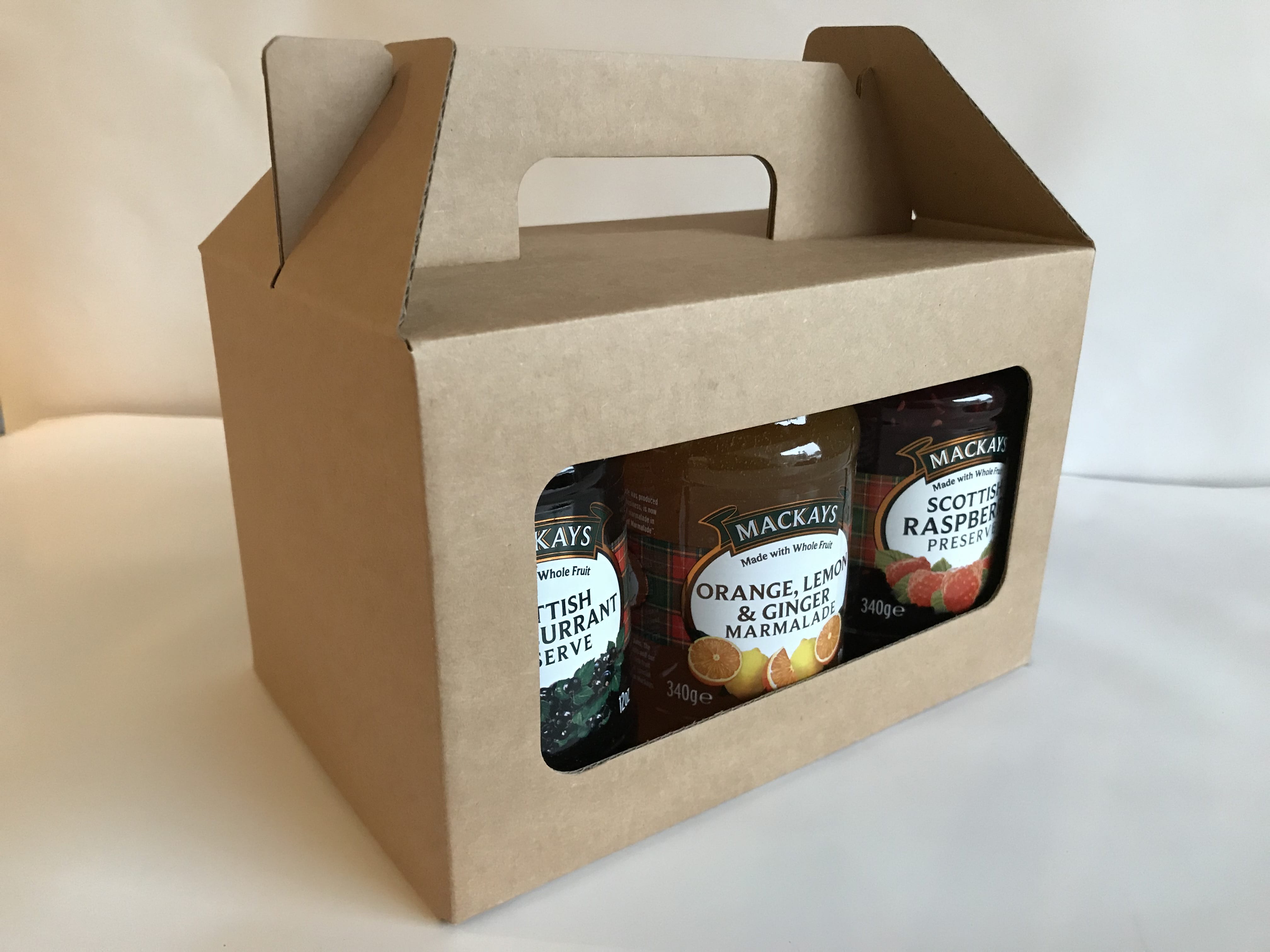 6 Jar Gift Packs for Jams Preserves Chutney or Sauce DB168