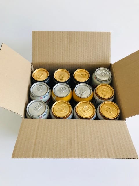 Beer and Cider can Shipping box 12 x 440ml