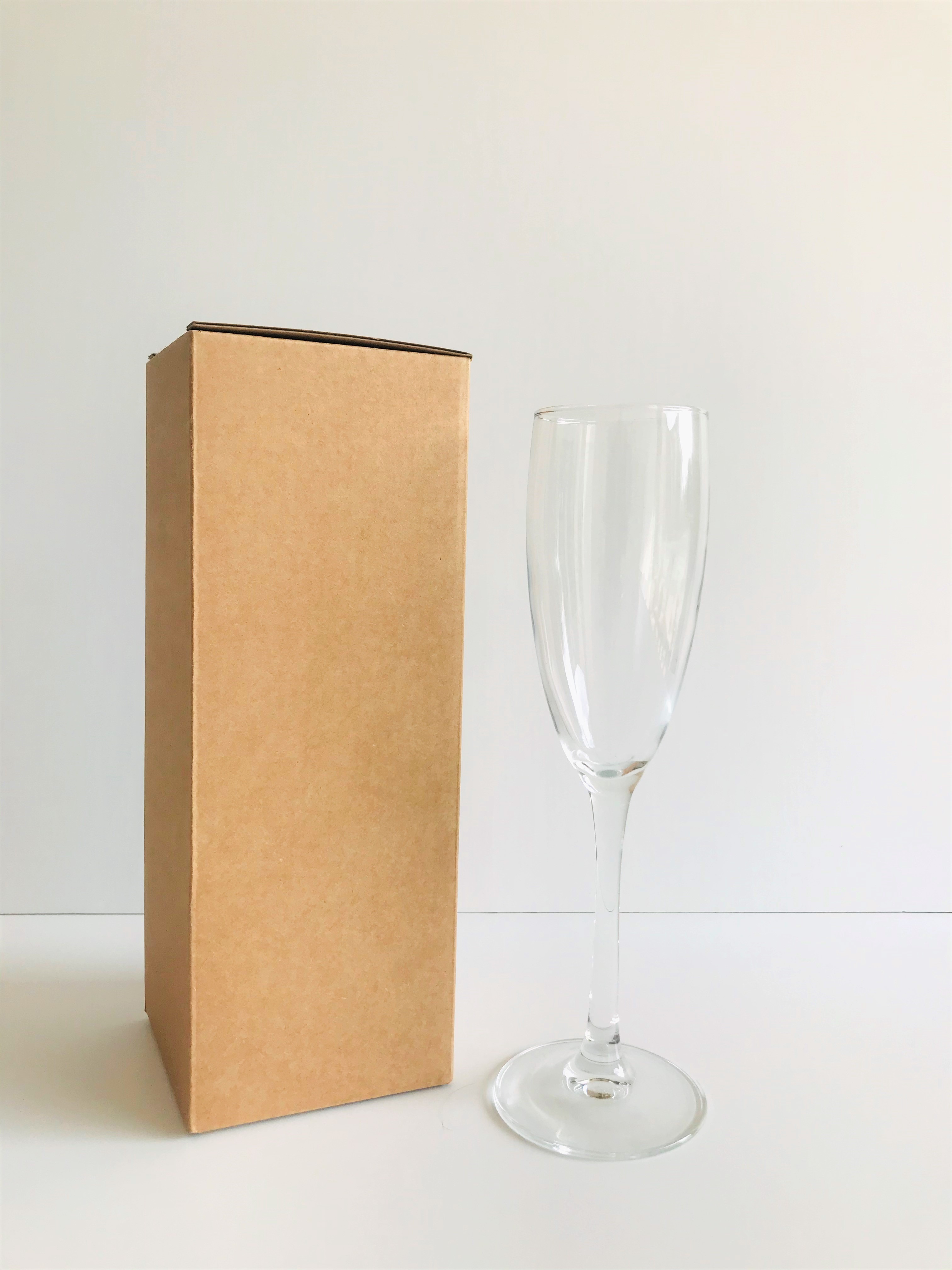Champagne Flute Postal Box Db291 Packaging For Retail