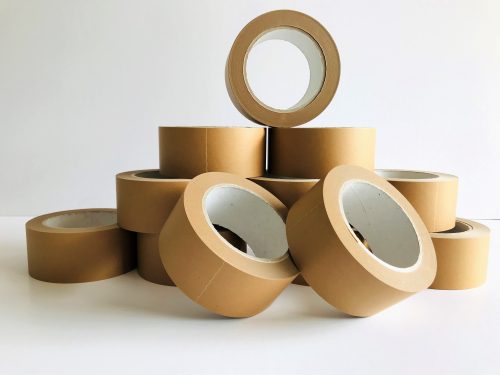 Rolls of Brown Paper Tape for Packaging