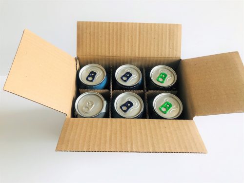 BEER AND CIDER 6 CAN SHIPPING BOX