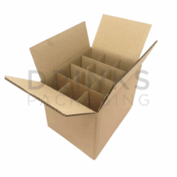 12 x 200ml / 250ml Bottle Transit/Shipping Box - DB507