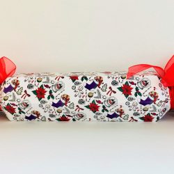 Christmas Cracker with red ribbon