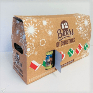 CHRISTMAS BOTTLE ADVENT BOX by Packaging for Retail, UK.