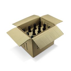 Bottle Shipping and Transit boxes by Packaging for Retail, UK.