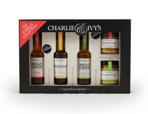 SAUCES, PRESERVE & JAR PACKAGING by Packaging for Retail, Uk for Charlie and Ivys.