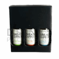 3 x 100ml Oil, Vinegar and Sauce Gift Box - DB71-Black