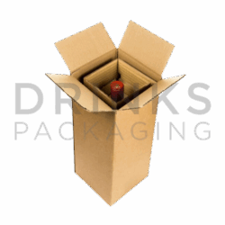 Single Bottle Wine / Spirits Modular Shipper - DB729