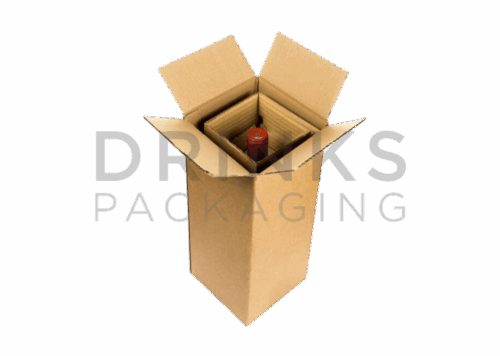 Single Bottle Wine / Spirits Modular Shipper - DB729