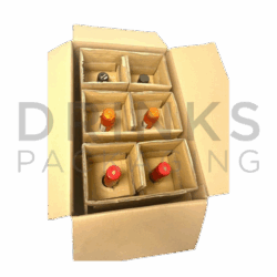 Six Bottle Wine / Spirits Modular Shipper DB730-6