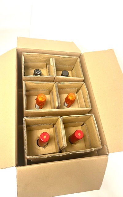 Six Bottle Wine Shipping Box