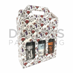 3 x 500ml Bottle Gift Box Christmas - DB249Xmas