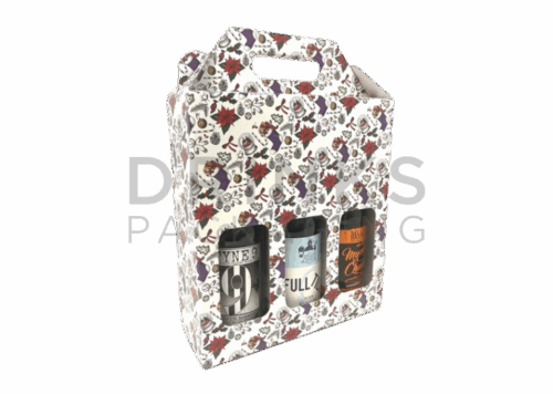 3 x 500ml Bottle Gift Box Christmas - DB249Xmas
