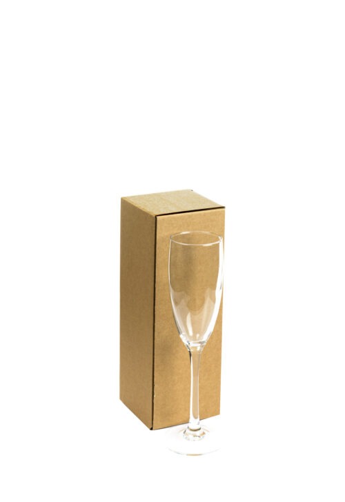 Champagne Flute Postal Box - DB291