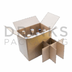 6 x 50cl Bottle Transit/Shipping Box - DB445