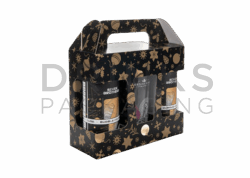 2 x 440ml Can & Glass Christmas Gift Pack - DB877 Xmas