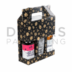 3 x 500ml Bottle Gift Box - DB64 XmasBG