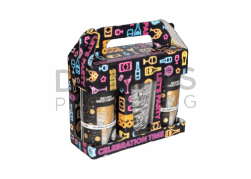 2 x 440ml Can & Glass Celebration Gift Pack - DB877-CB