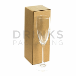 Standard Champagne Flute Postal Box - DB291