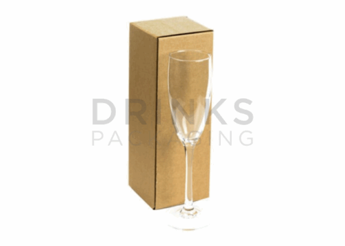 Tall Champagne Flute Postal Box - DB664