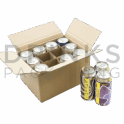 12 x 500ml Can Double Wall Box - DB1250