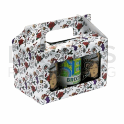 6 x 330ml Can Carrier Christmas Gift Box - DB168xmas