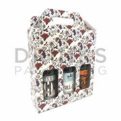 3 x 500ml Bottle Gift Box Christmas - DB249Xmas