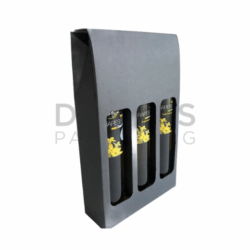 3 x 250ml Chilli Oil Balsamic Vinegar and Sauce Packaging - DB39BL