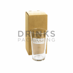 Single Pint Glass Postal Box - DB485