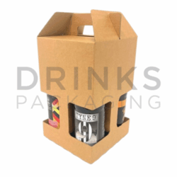 4 x 500ml Bottle Gift Box - DB602