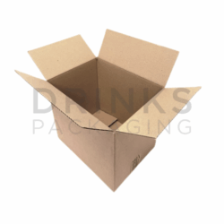 12 x 500ml Bottle Self-Delivery Boxes - DB671 (Tall Bottle)