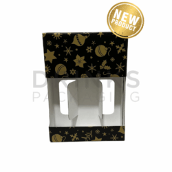 3 x 250ml Chilli Oil Balsamic Vinegar and Sauce Packaging - DB815XMAS-BG